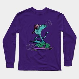 Max the Skatersaur Long Sleeve T-Shirt